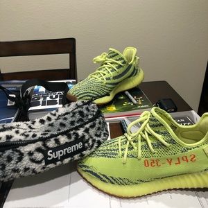 Yeezy frozen yellow supreme bag